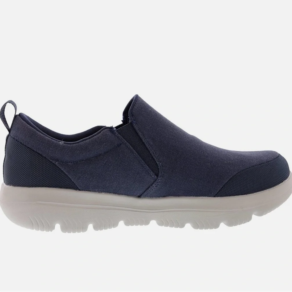 Skechers Go Walk Evolution Ultra Ramble | NIB | Navy/Gray | Men’s 11 - Picture 2 of 8